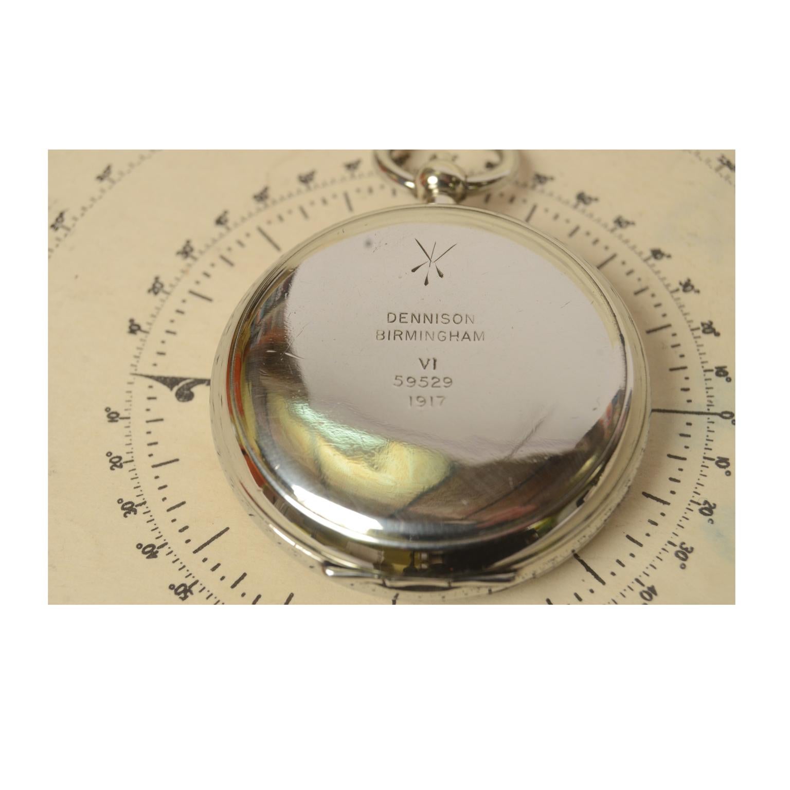 Pocket Compass Used by British Aviation Officers, 1917 2