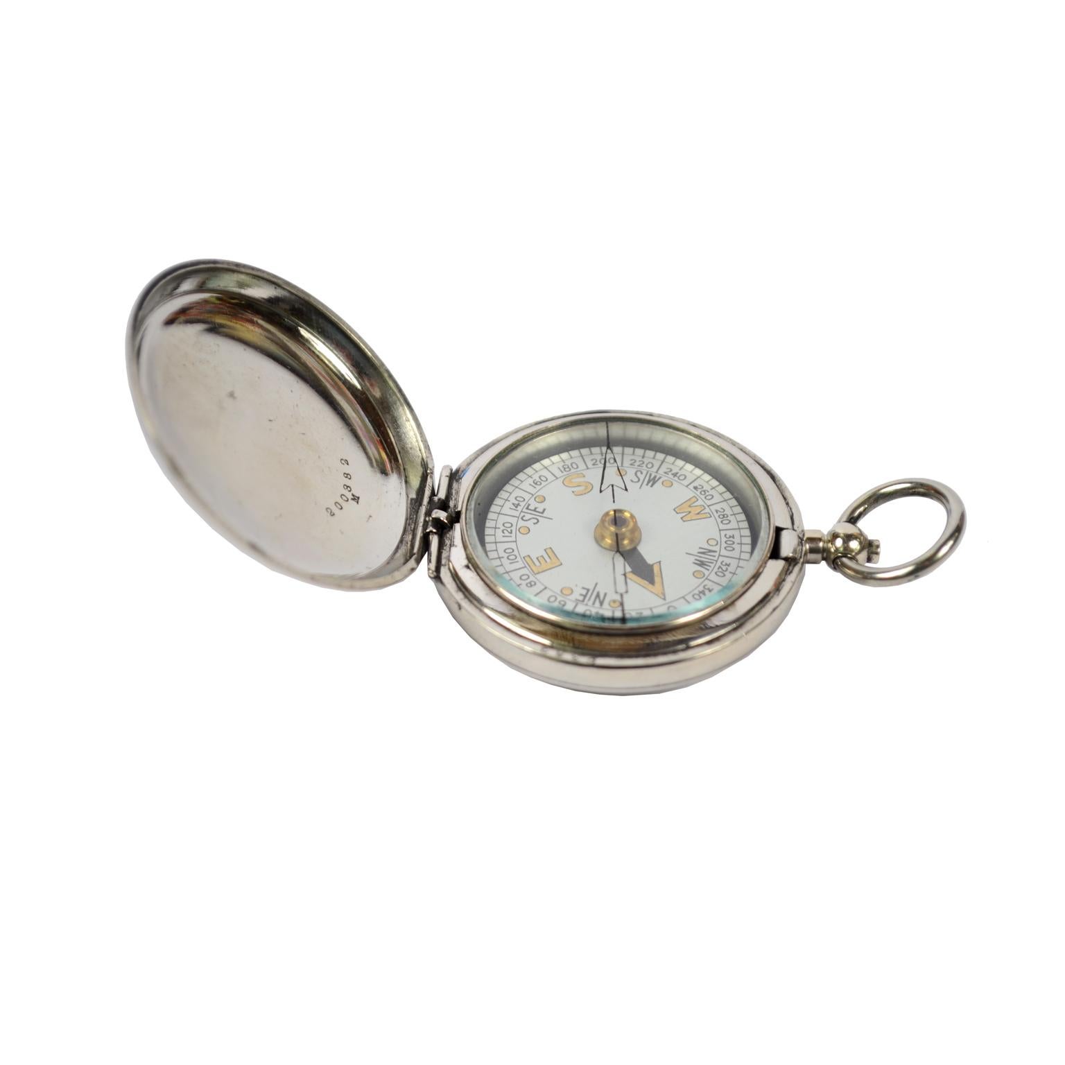 Early 20th Century Pocket Compass Used by RAF Officers, 1926