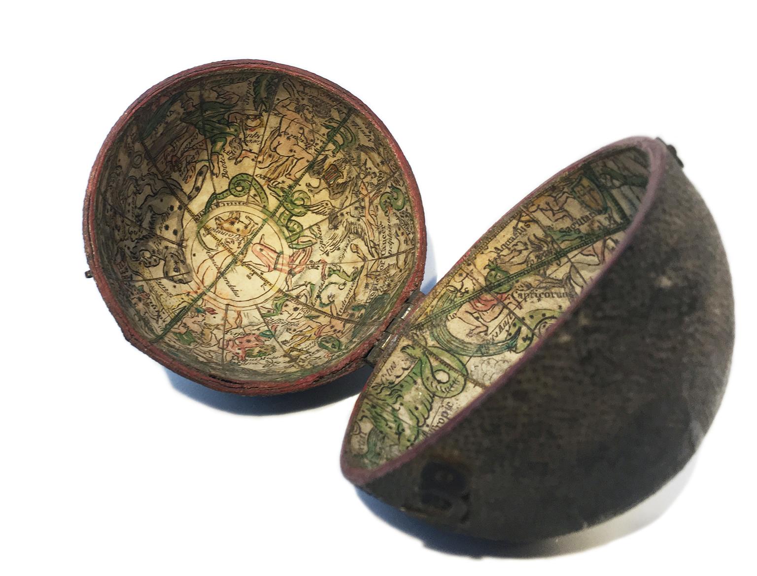 pocket globe antique