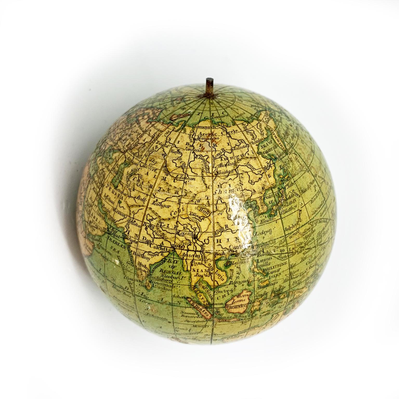 Pocket Globe John and William Cary, London 1791 2