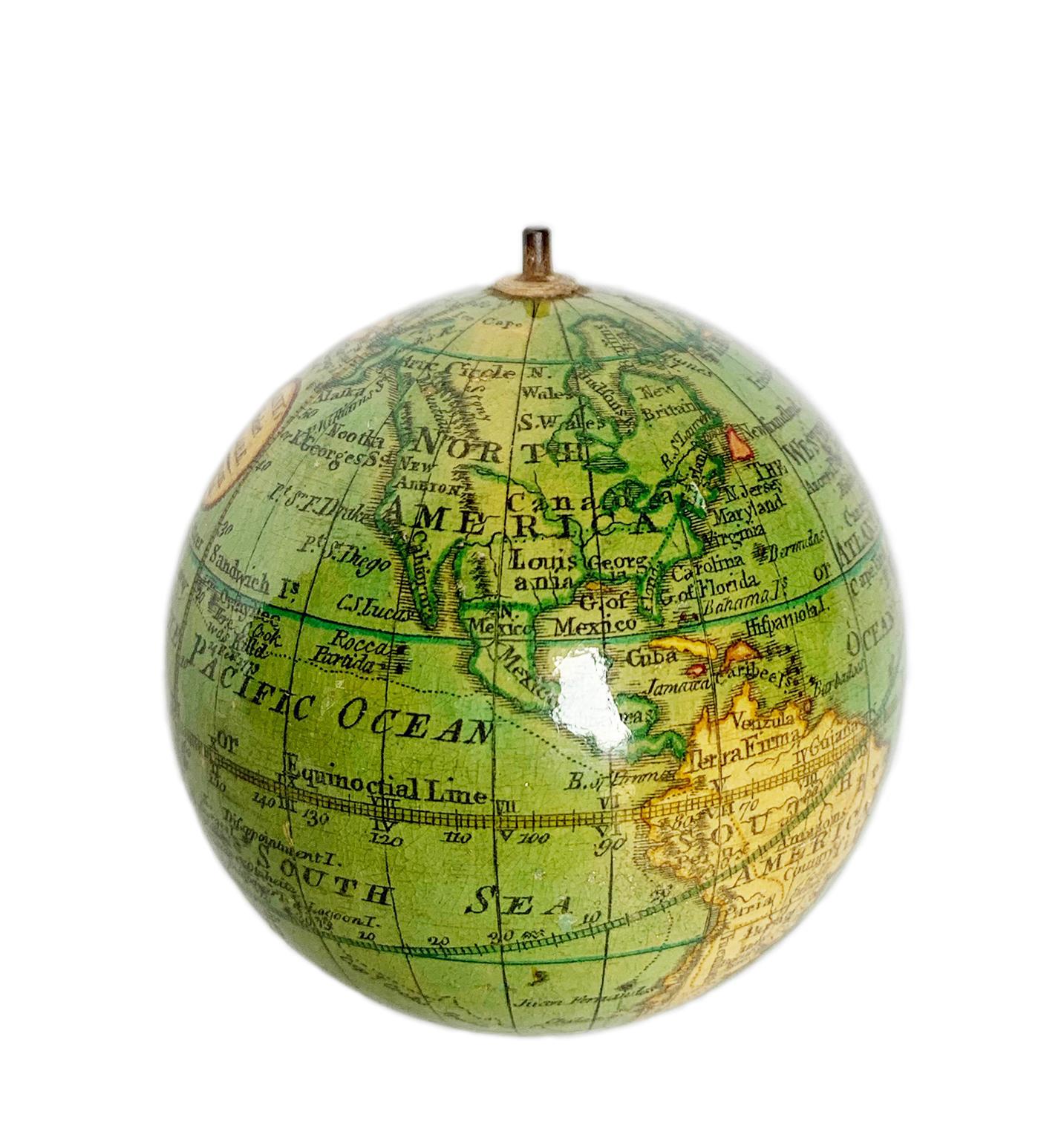 Pocket Globe, Lane, Londres 1815 English en venta