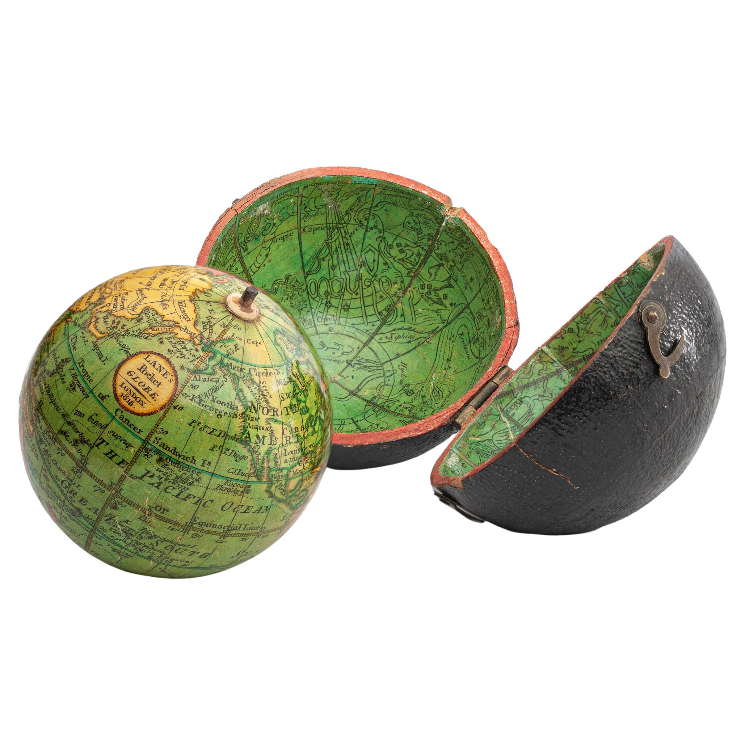 Pocket Globe, Lane, Londres 1815 en venta