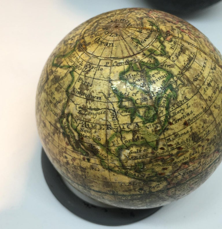 Pocket Globe, London, circa 1775-1798 For Sale 4