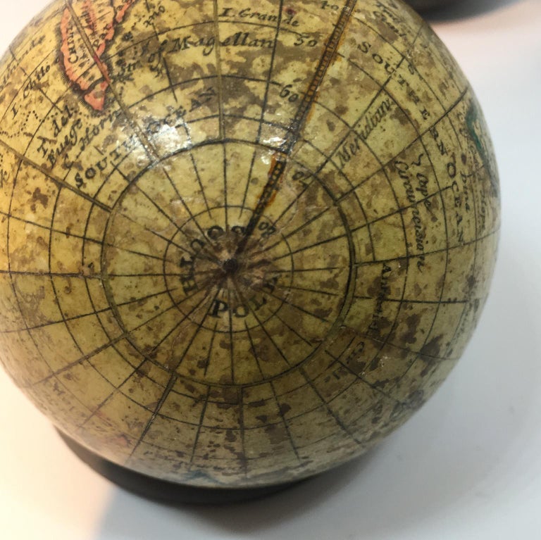 Pocket Globe, London, circa 1775-1798 For Sale 6