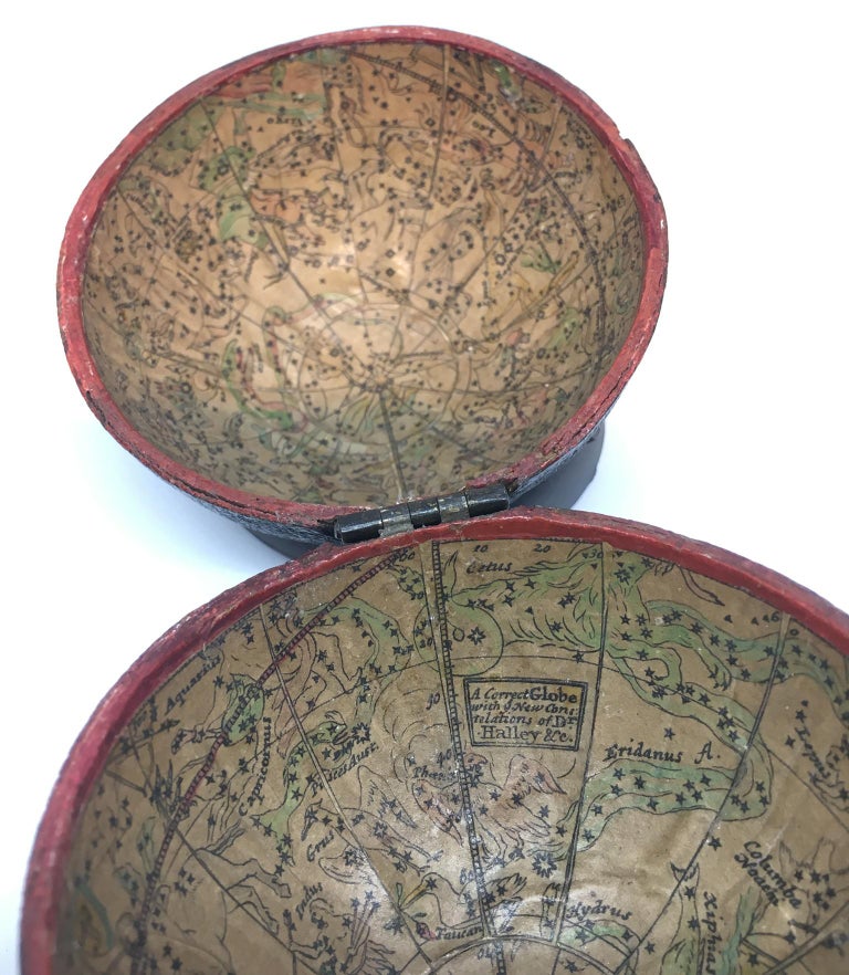 Pocket Globe, London, circa 1775-1798 In Good Condition For Sale In Milano, IT