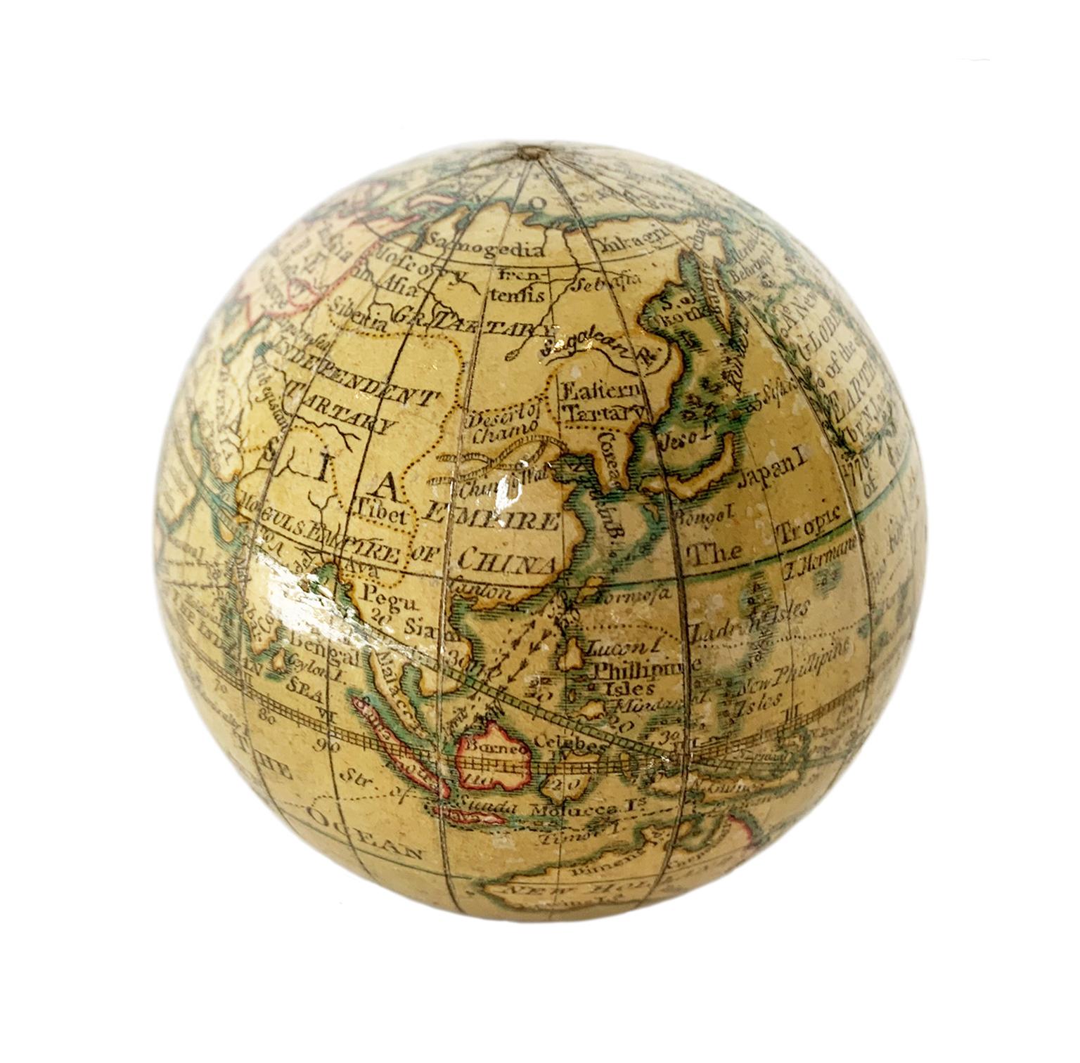 Pocket Globe, Nicholas Lane, London, nach 1779 im Angebot 1