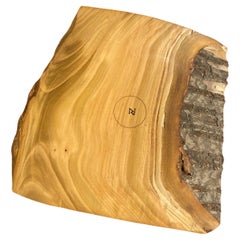 Ralph Ribour Cherry Wood Vide-Poche, Arts and Crafts Style, France