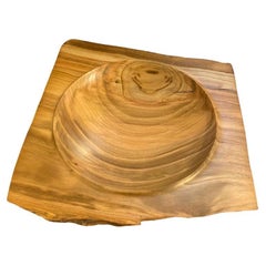 Plateau de poche en bois de cerisier de Ralph Ribour