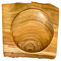 Plateau de poche en bois de cerisier de Ralph Ribour