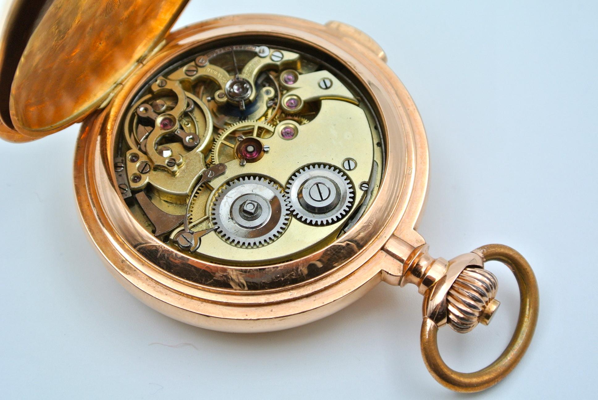 Pocket Watch, Gousset Watch, with 18-Carat Gold Mechanism 5