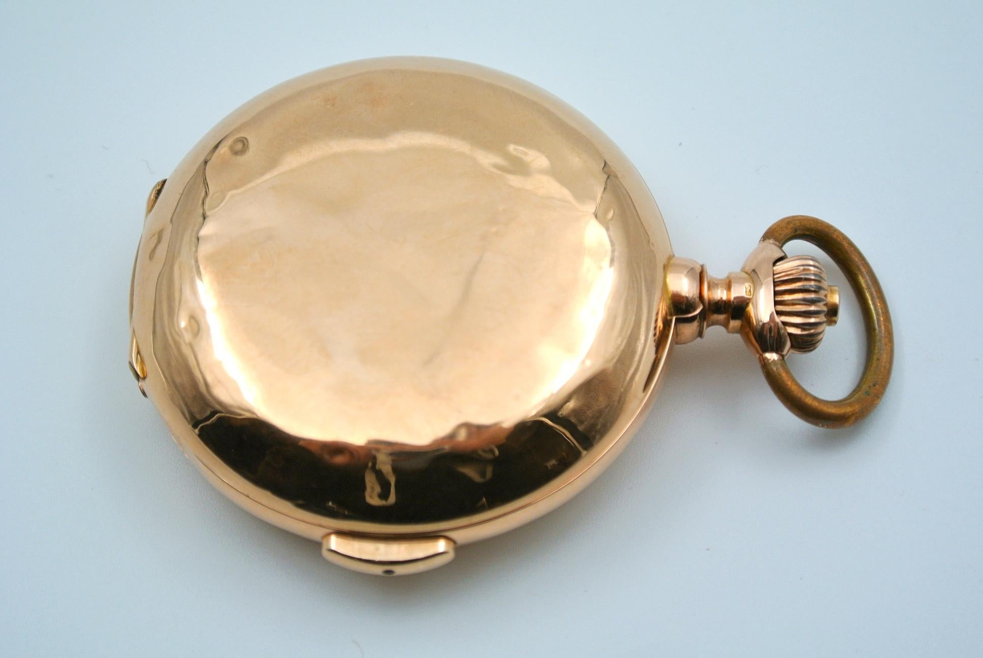 Pocket Watch, Gousset Watch, with 18-Carat Gold Mechanism 7