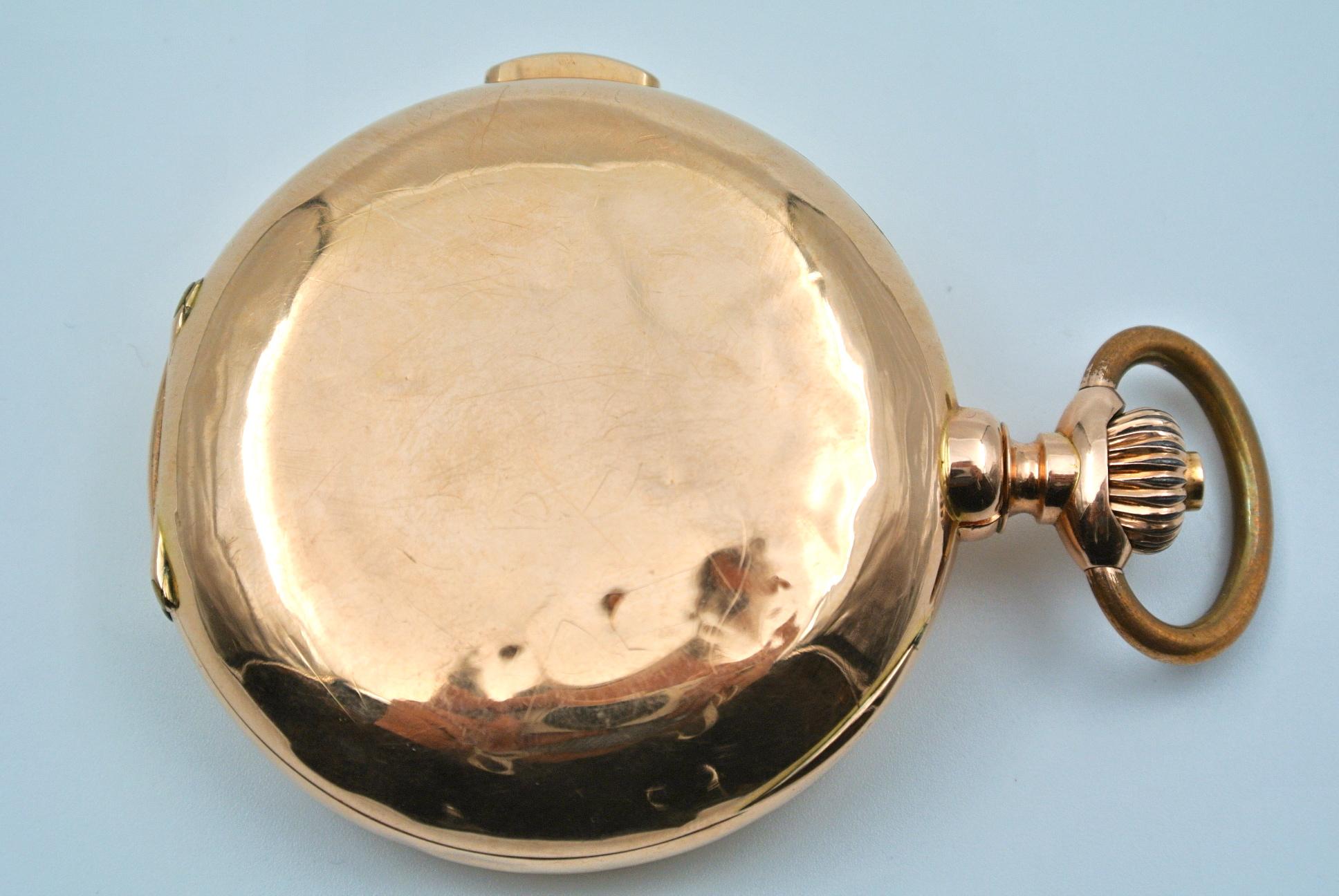 Pocket Watch, Gousset Watch, with 18-Carat Gold Mechanism 2