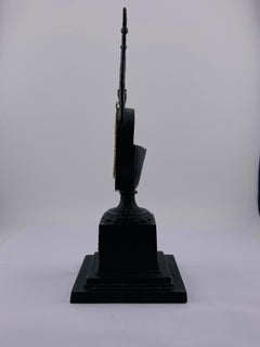 Pocket watch holder with lyre 1180 Berlin iron