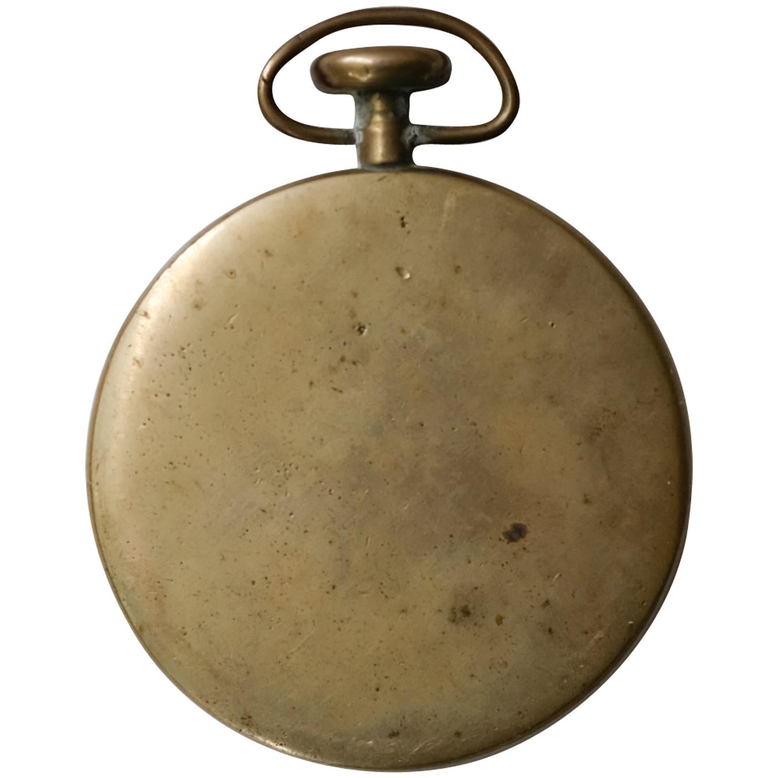 Pocket Watch Paperweight by Carl Auböck For Sale