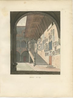 Podestà’s Palace, Florentine Enforcer, and Cosimo de’ Medici the Elder, 1845