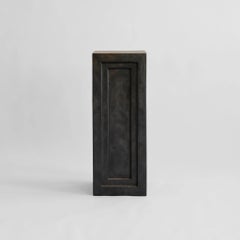 Podium, Column, Like a Modern Sculpture in Fiber Concrete, Contemporary Work.