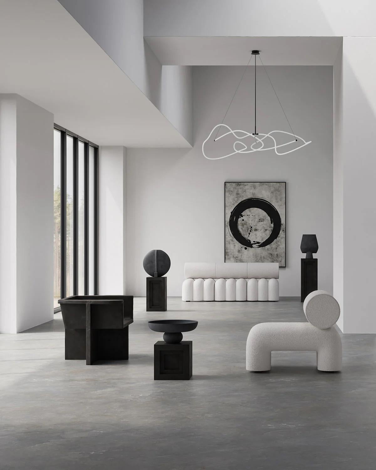XXIe siècle et contemporain Podium, colonne, comme une sculpture moderne en béton fibré, œuvre contemporaine. en vente