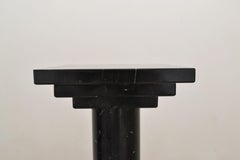 Podium or Column in Spanish Nero Maquina Black Marble by Element&Co