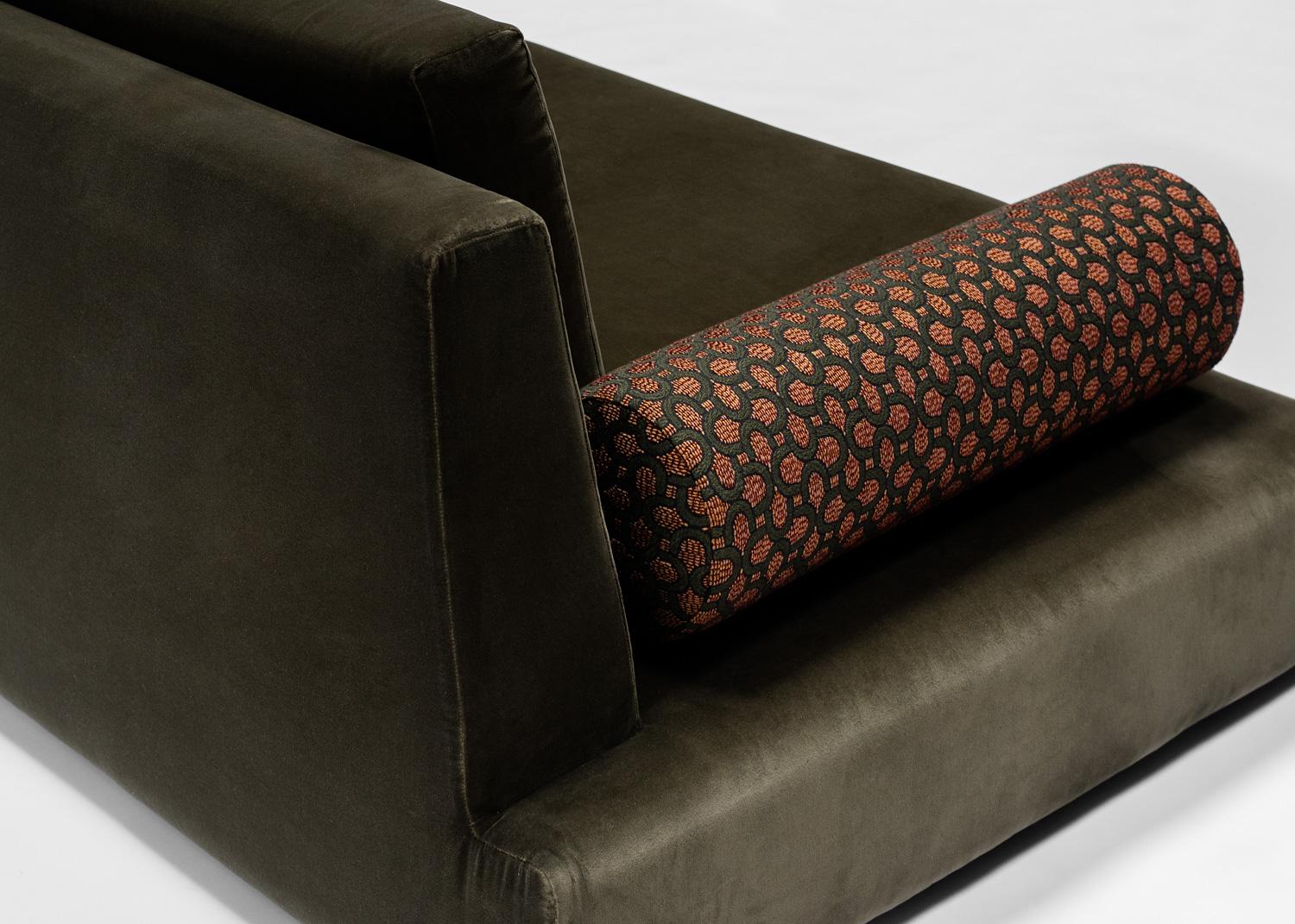 Belgian Podium Sofa by Hauvette Madani For Sale