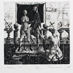 Sessione VI, carta/incisione, 63/75, 11x12 cm, 1988