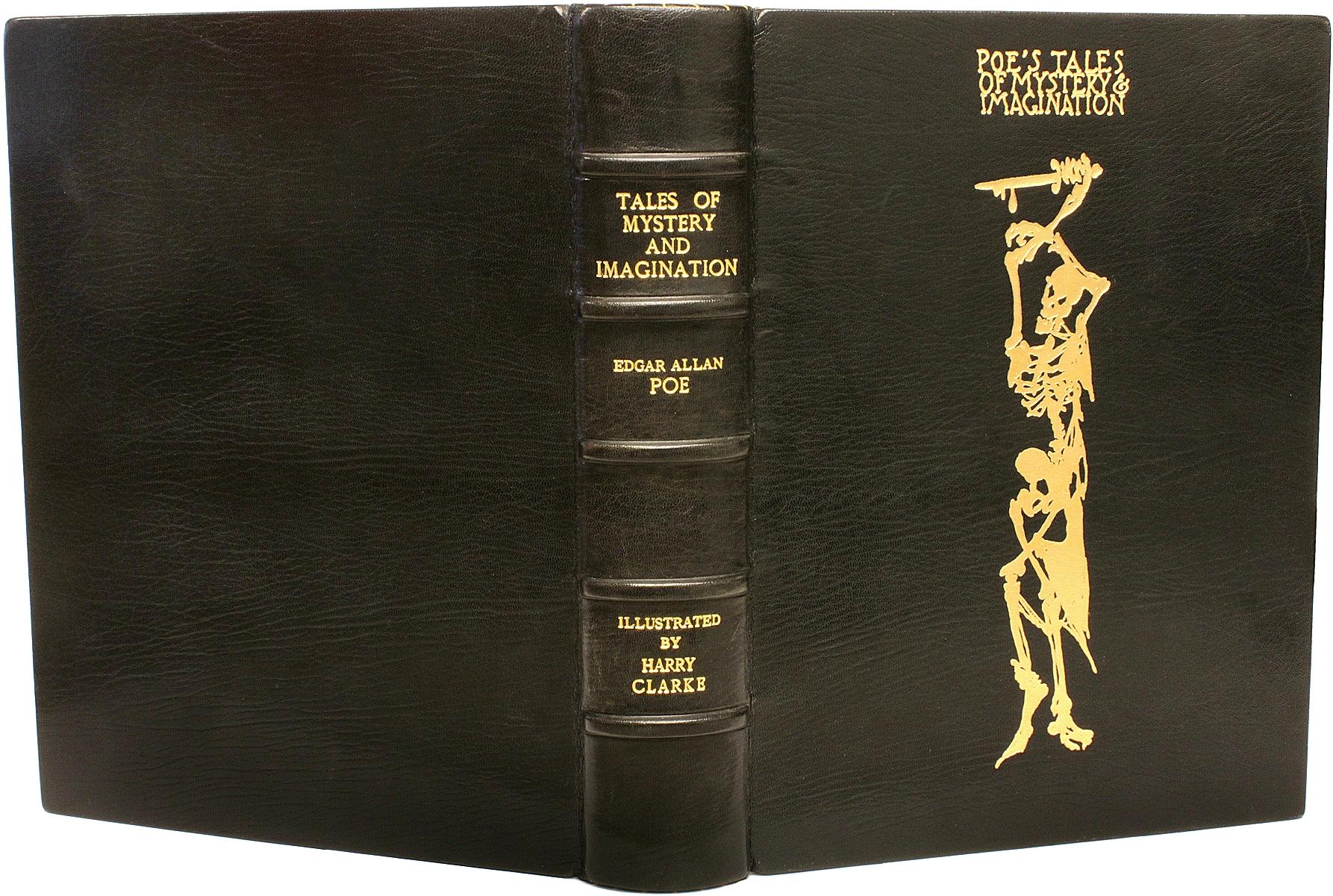 AUTHOR: POE, Edgar Allan.

TITLE: Tales Of Mystery And Imagination.

PUBLISHER: NY: Tudor Publishing Co., 1933.

DESCRIPTION: 1 vol., folio, 10-9/16