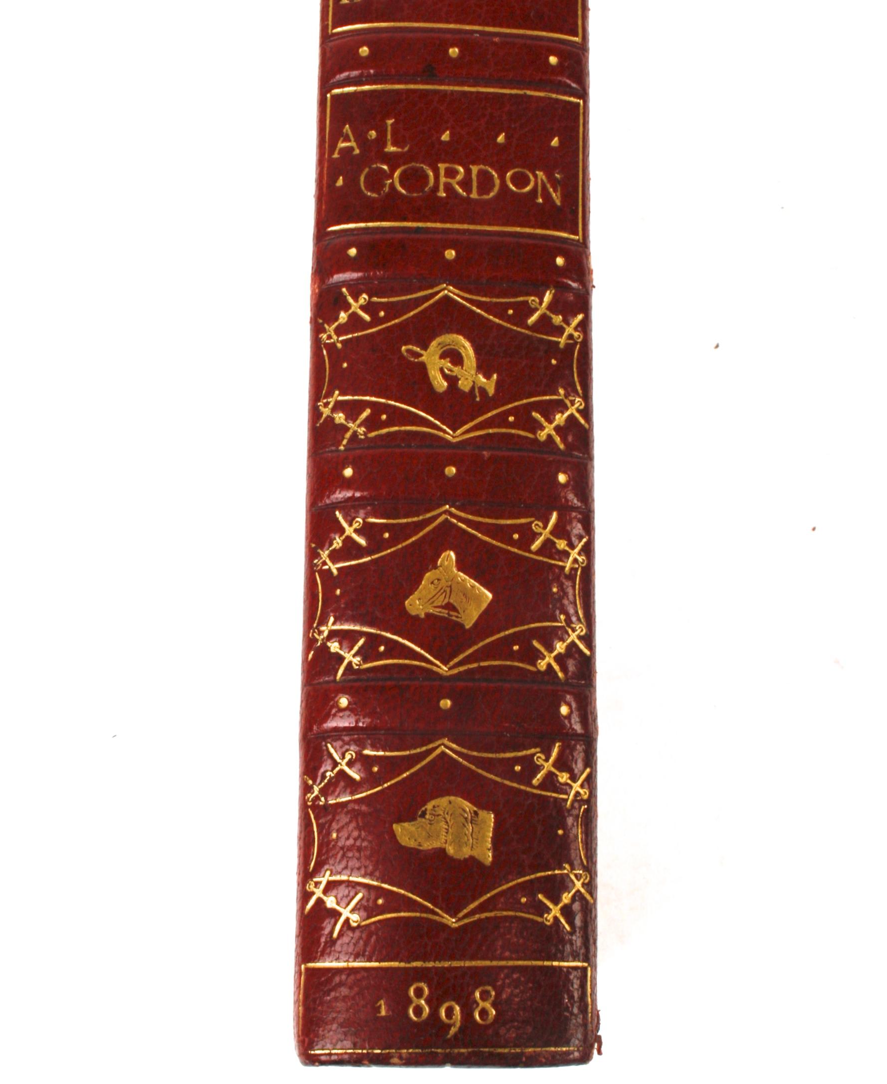 English Poems by Adam Lindsay Gordon, 1898