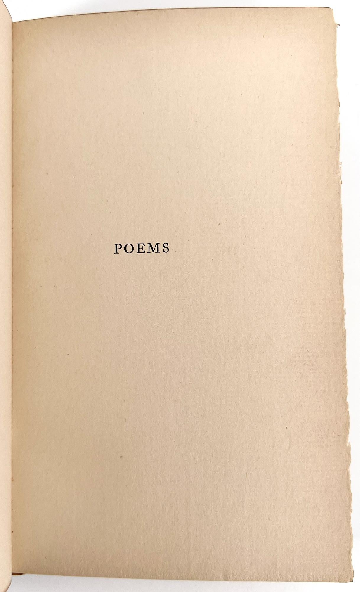 POEMS by Stephen Phillips in a lovely Zahensdorf binding, 1898 For Sale 2