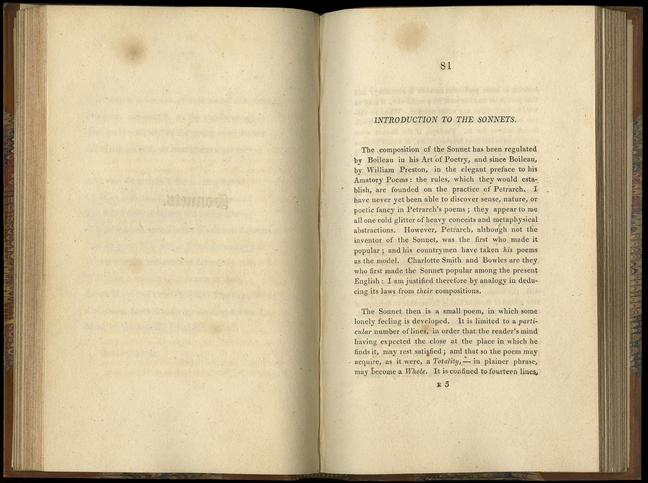 Anglais Poèmes de Samuel Taylor COLERIDGE, troisième édition, 1803 en vente