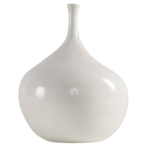 Poemu 
Christophe De Mons, Pomme d
Amour Jarrón redondo con tallo estrecho, Francia en venta