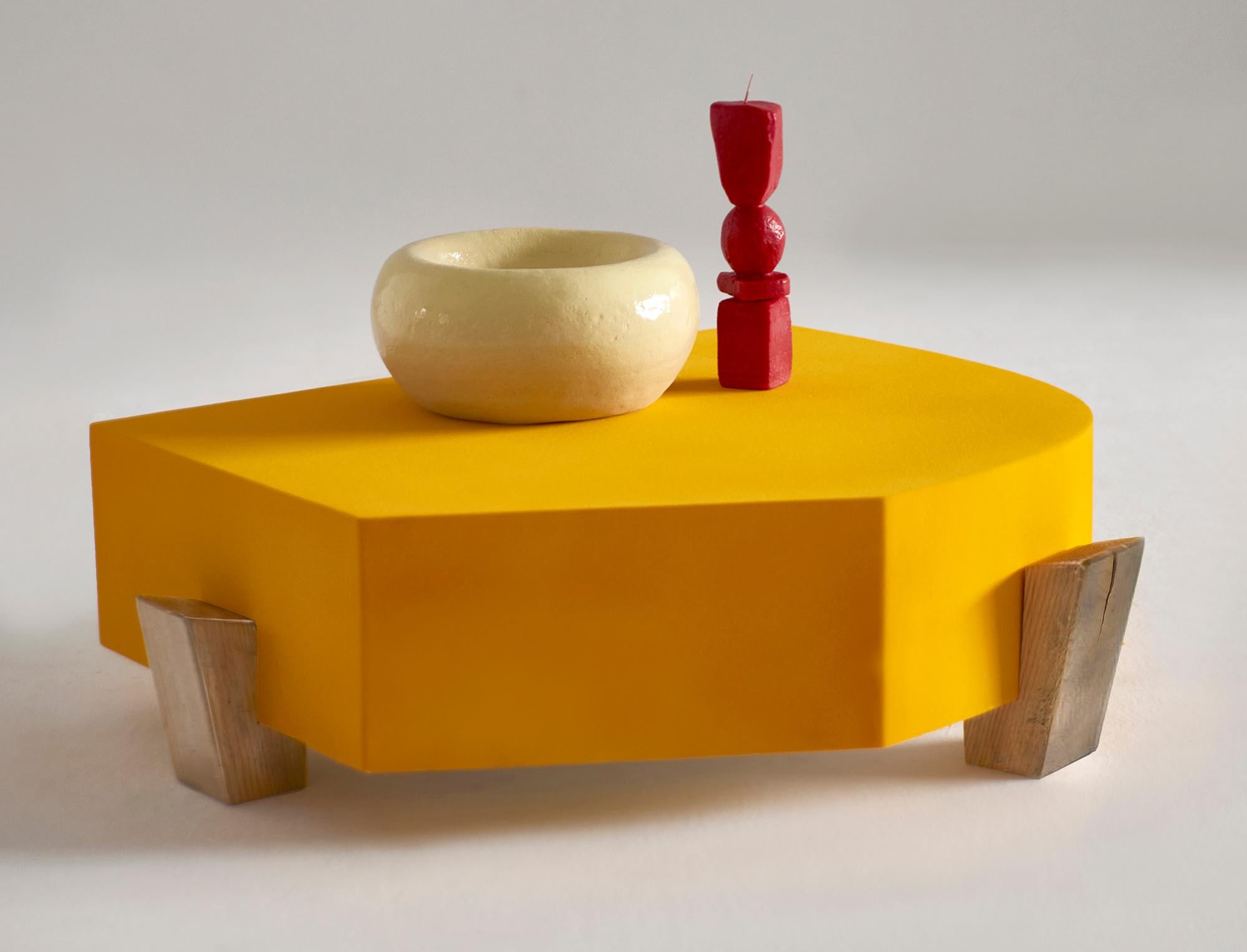 Contemporary Poet Bowl in Yellow by Project 213A