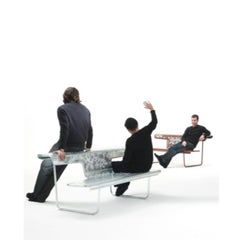 Poet Corten Bench by Alfredo Häberli