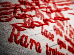 Poeta Carpet, Hand Knotted, 100knots, Wool, Pietro Derossi