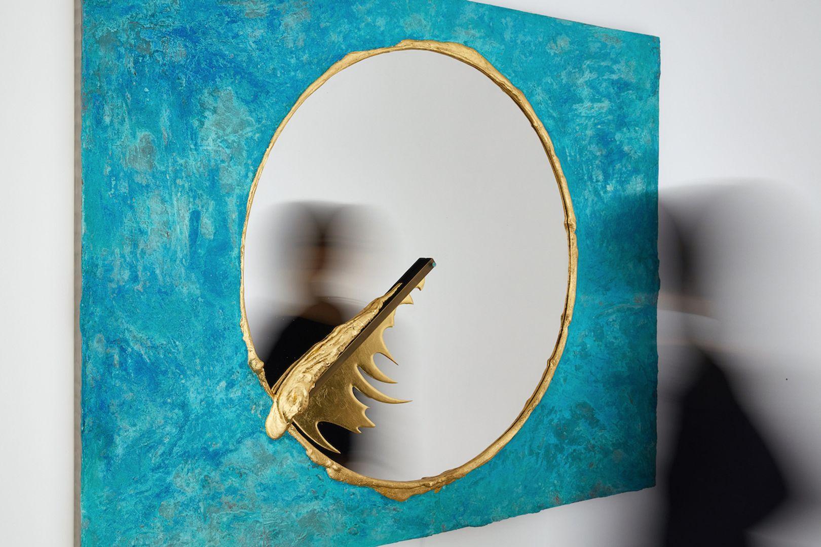 Chinese Daishi Luo, 'Poetry of Time', Copper, Stainless Steel Mirror For Sale