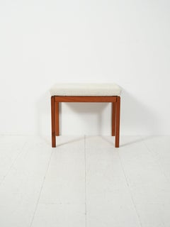 Scandinavian teak footstool by Egström & Myrstrand