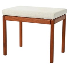 Scandinavian teak footstool by Egström & Myrstrand