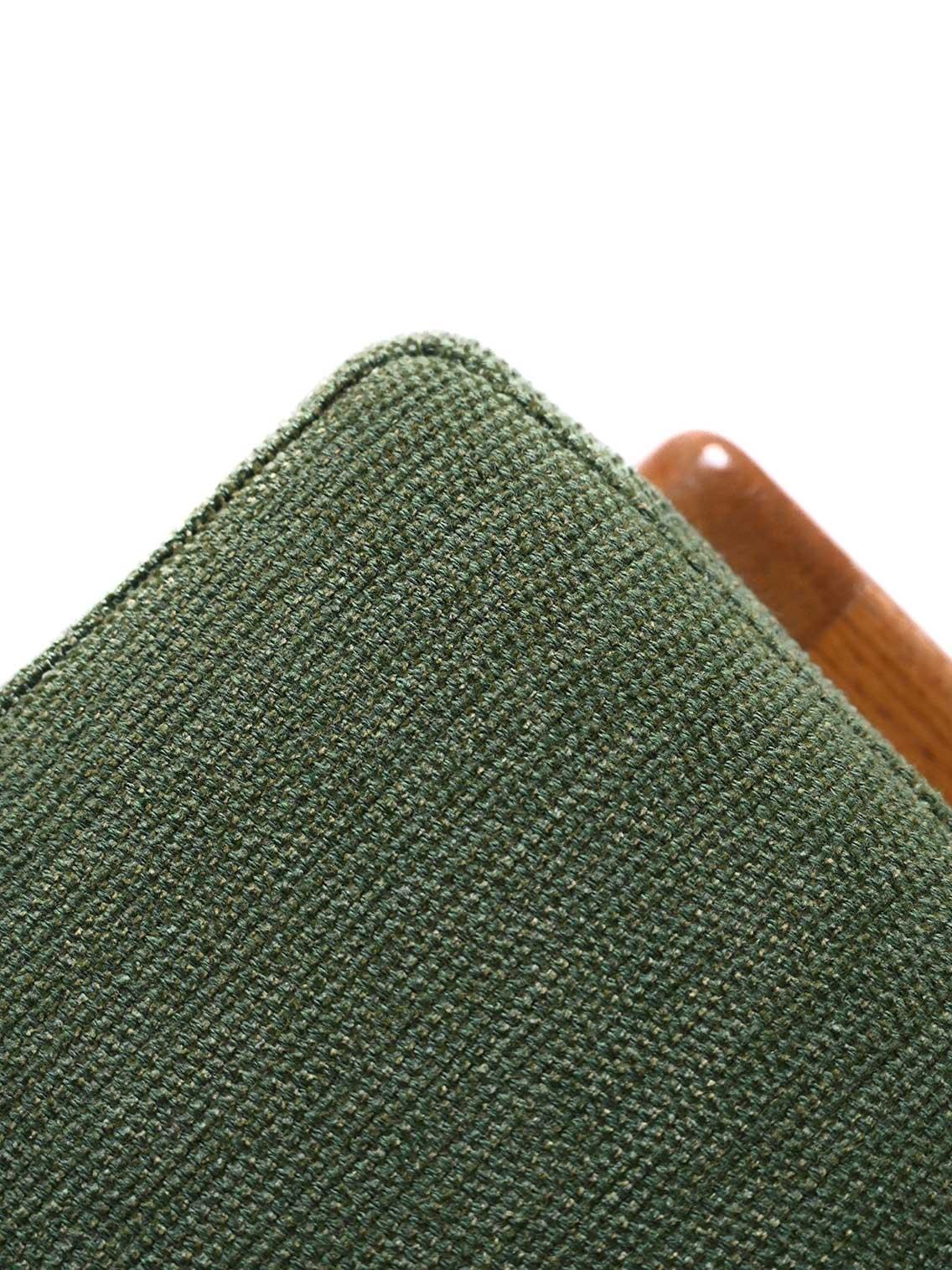 Grüner Fußschemel im Vintage-Stil (Scandinavian) im Angebot