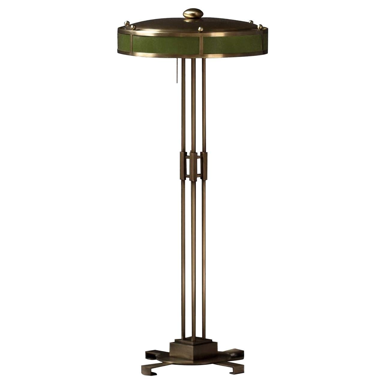 The Wise One Floor Lamp / Green For Sale at 1stDibs