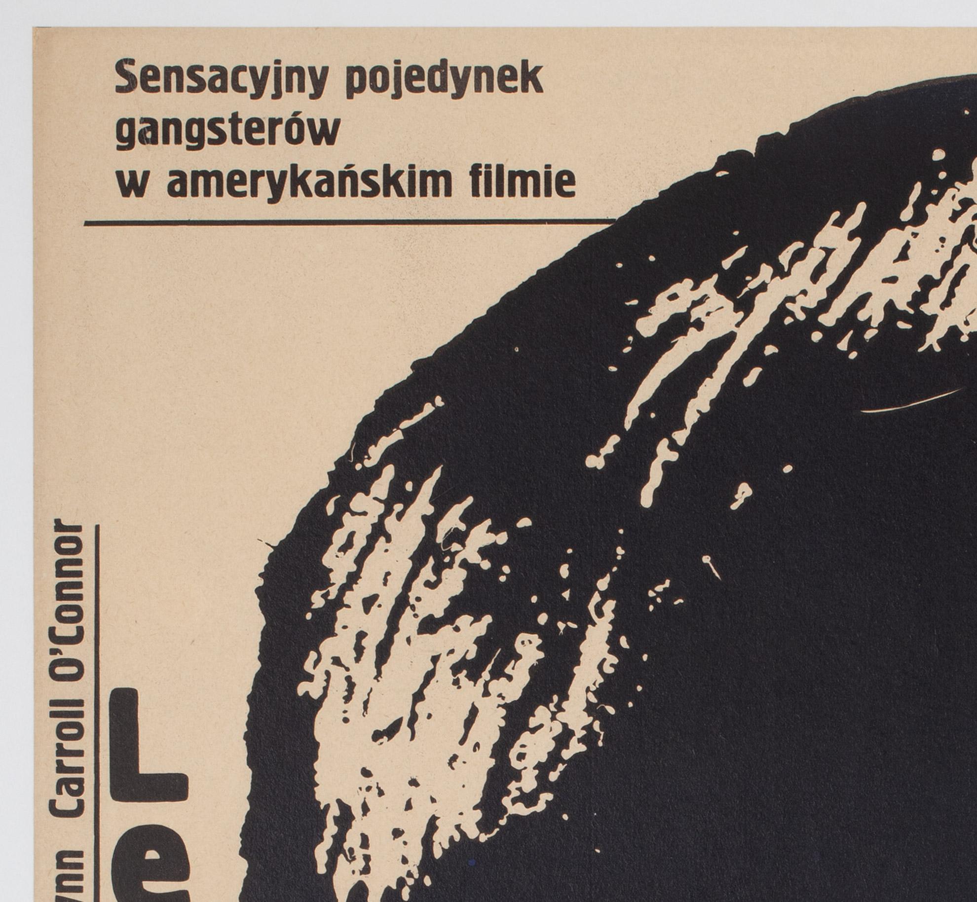 Polonais Affiche d'origine polonaise du film Point Blank, Bronislaw Zelek, 1970 en vente