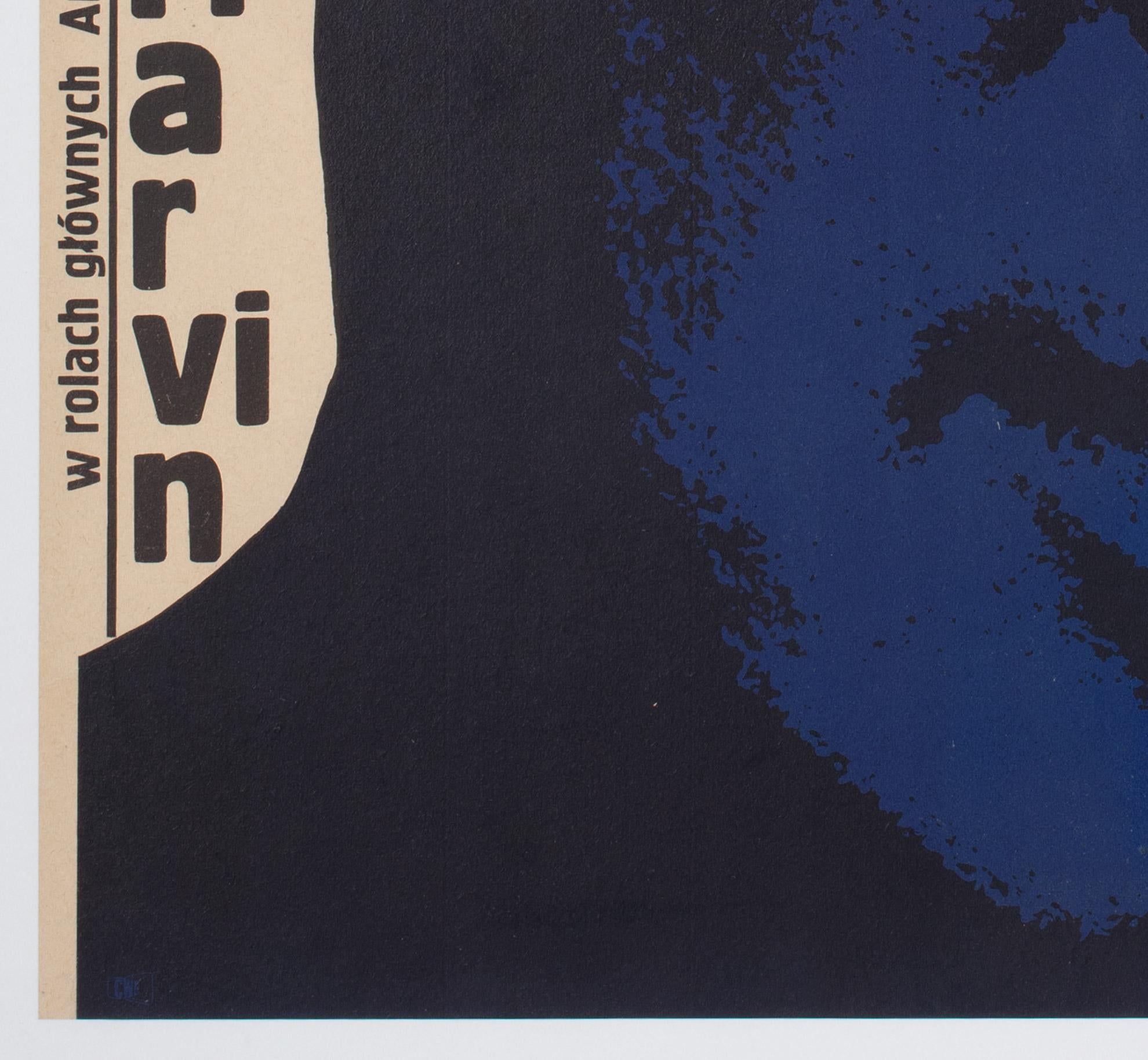 Affiche d'origine polonaise du film Point Blank, Bronislaw Zelek, 1970 en vente 1