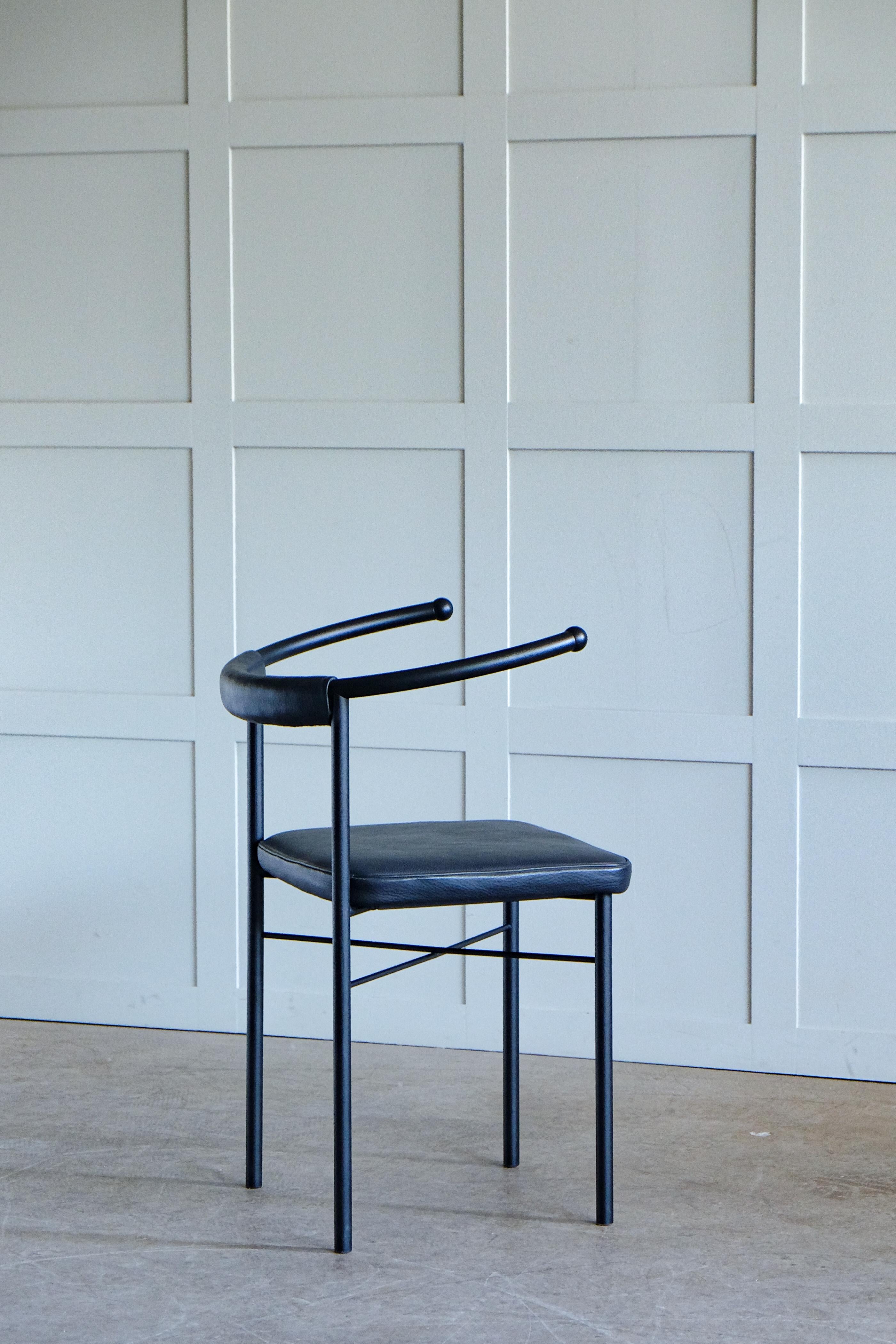 Steel 'Point' Chair by Jonas Bohlin, 1990 For Sale
