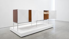 "Pointe De Diamant” Sideboard, 1307 Series, Edition Erwin Behr, c. 1962