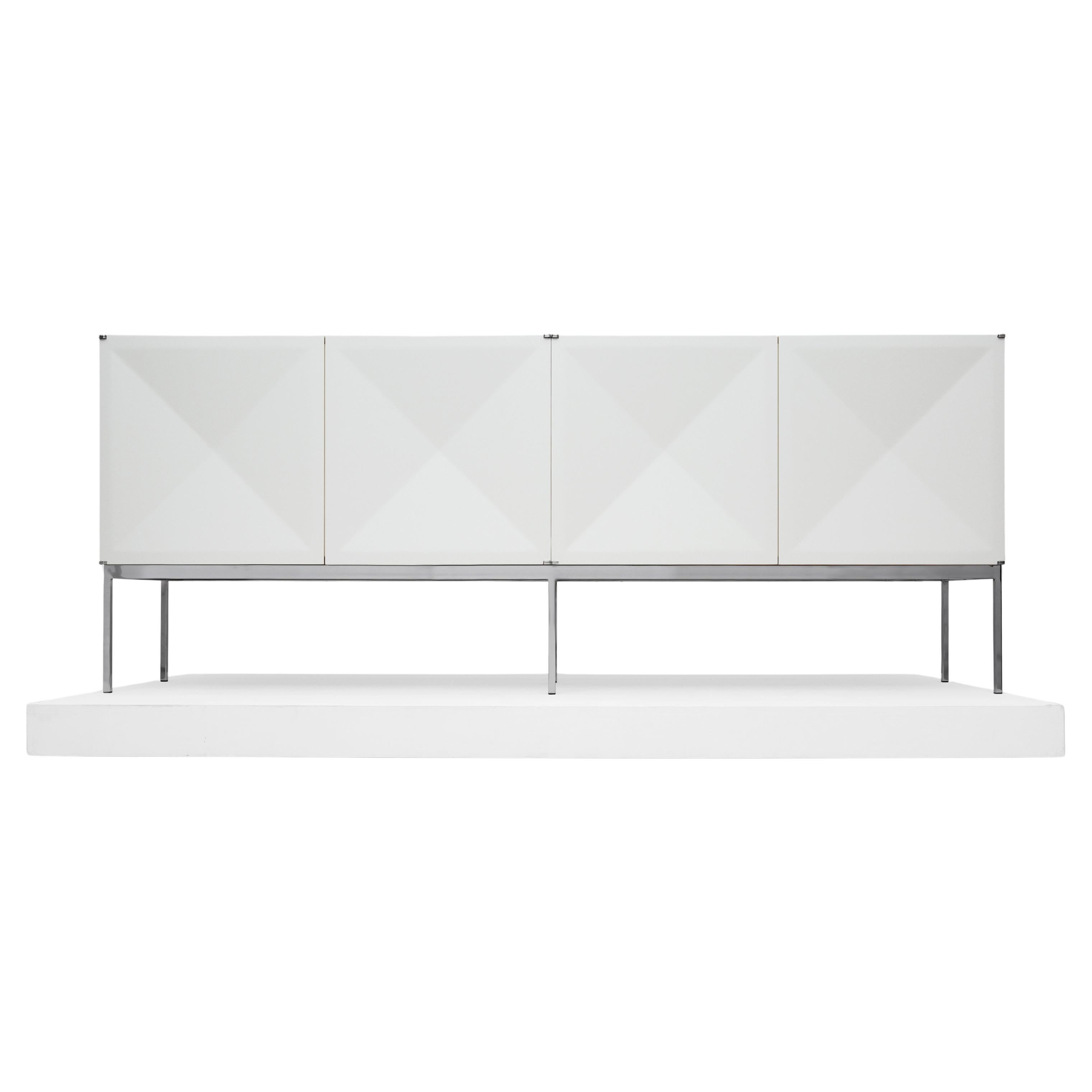 "Pointe De Diamant” Sideboard, 1307 Series, Edition Erwin Behr, c. 1962 For Sale