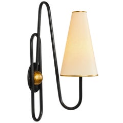'Pointe Messery' Wall Lamp in the Style of Jean Royère