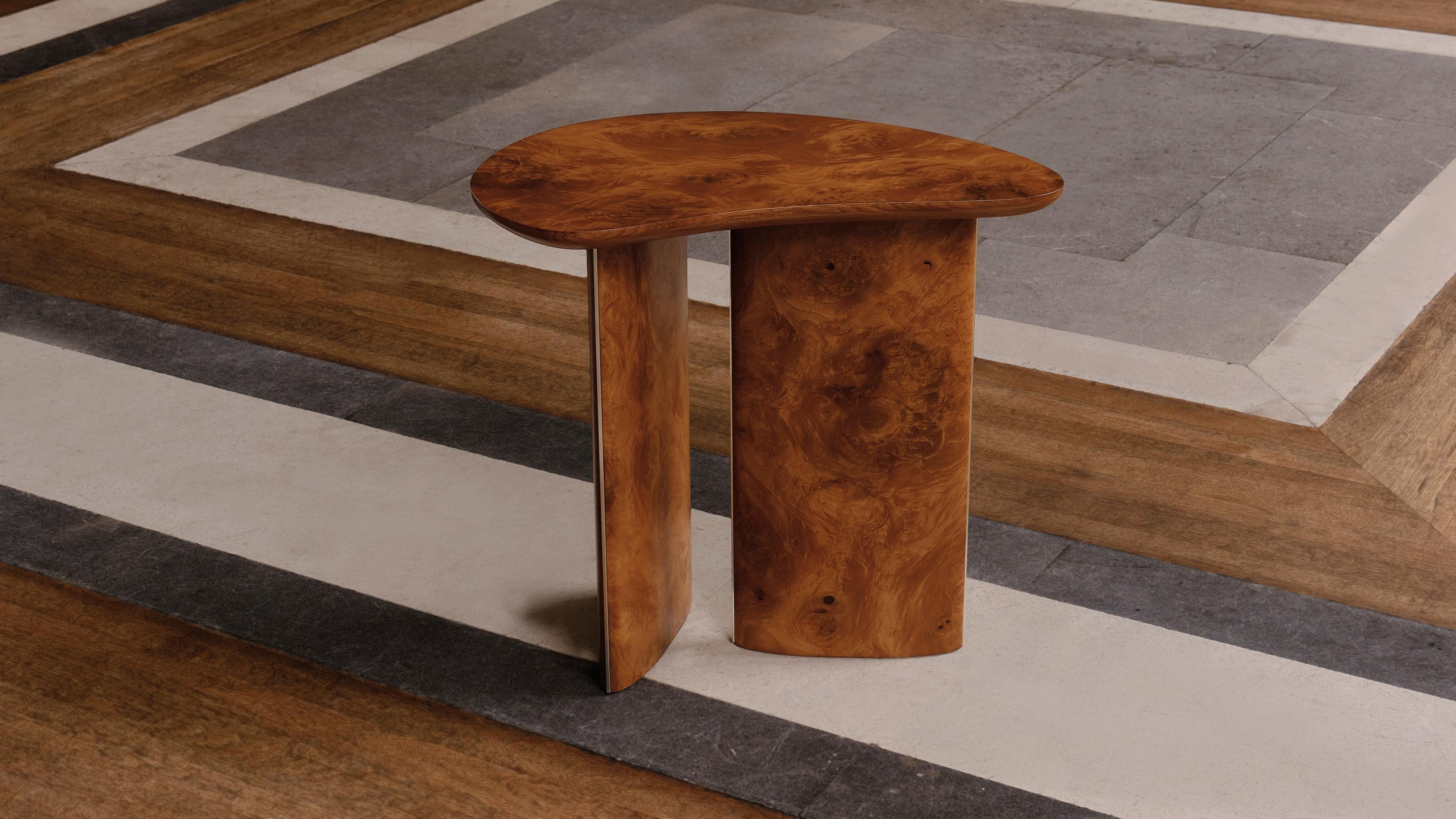 French Pointe Side Table by Tatjana von Stein, France For Sale