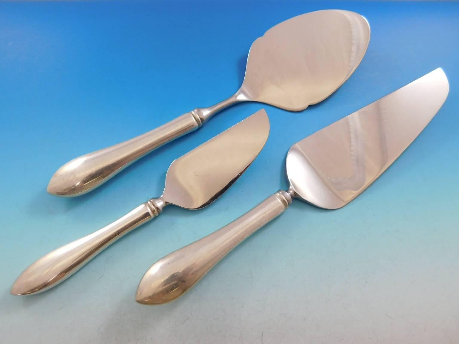 Pointed Antique by R&B D&H Sterling Silver Flatware Set 12 Service 90 Pcs Dinner 7