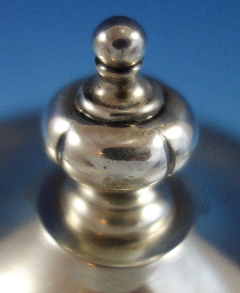 reed and barton antique silver sugar bowl