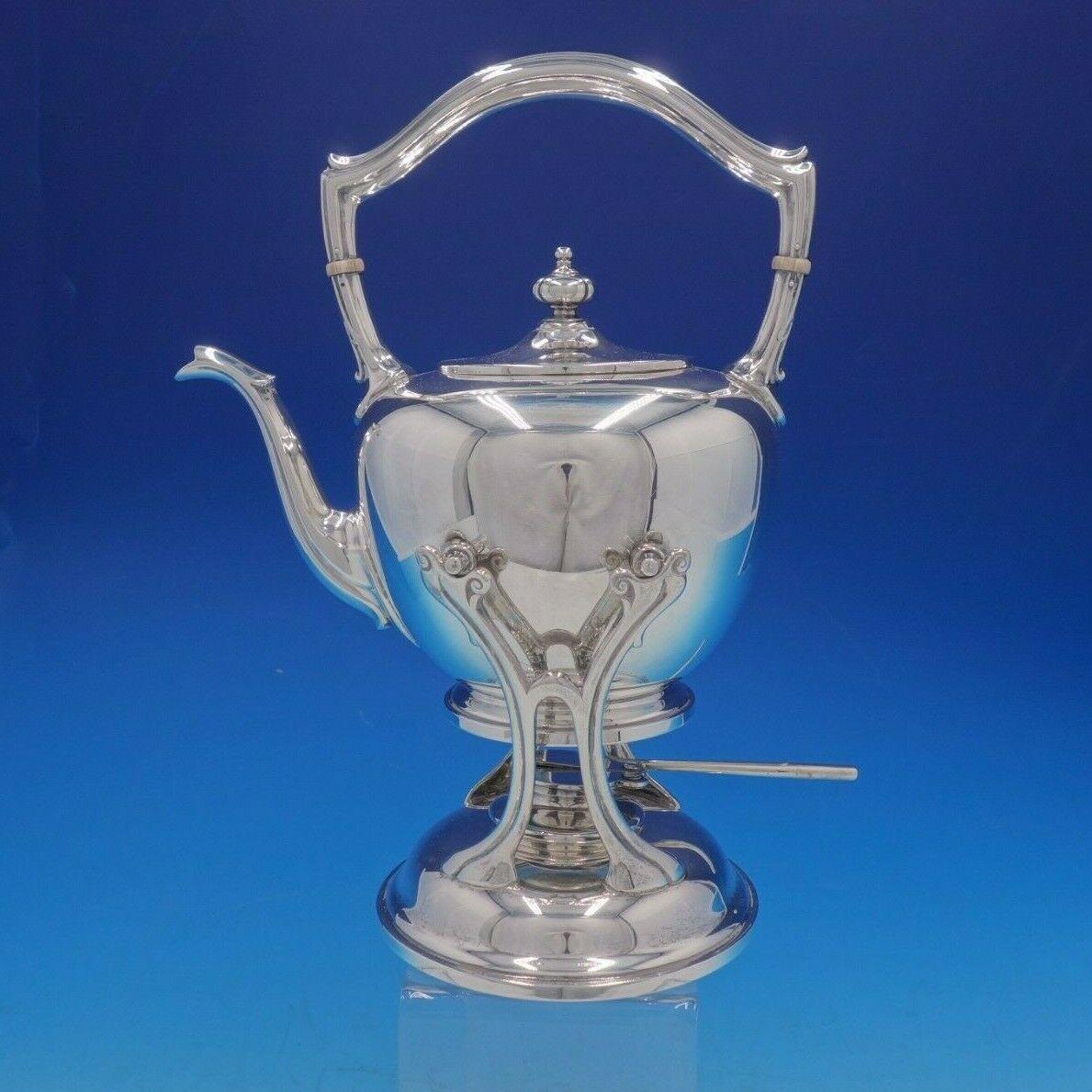 20th Century Pointed Antique by Reed & Barton Sterling Silver 7-Piece Tea Set '#4225'