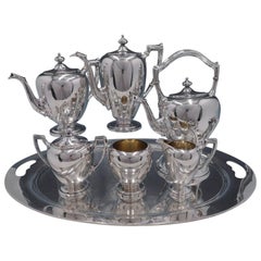 Pointed Antique by Reed & Barton Sterling Silver 7-Piece Tea Set '#4225'