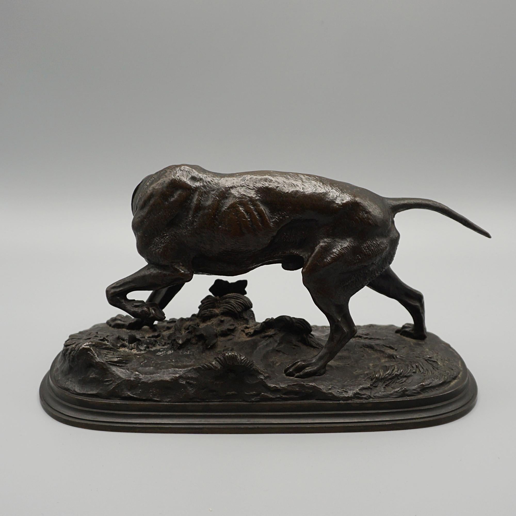 'Pointer' by Pierre Jules Mêne For Sale 2