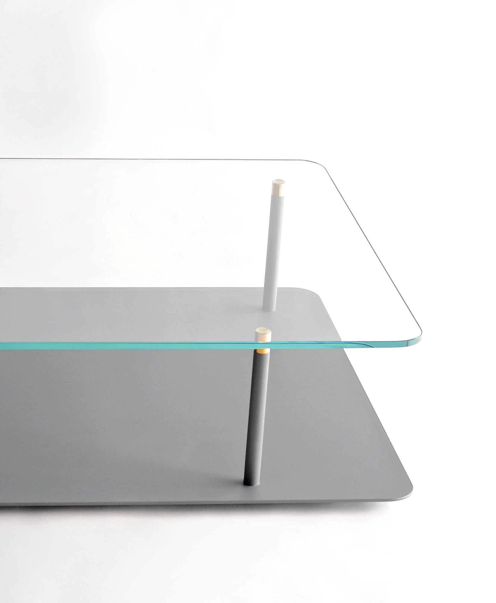 Moderne Table basse rectangulaire Points of Interest de Phase Design en vente